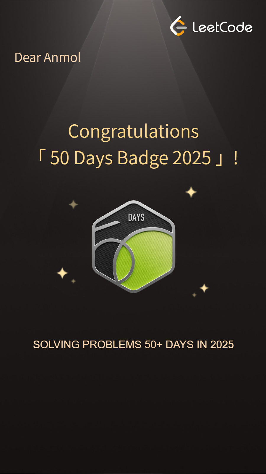 Consistent Coding Journey - 2